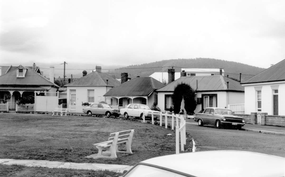 Looking west in Arthur Circus 1963