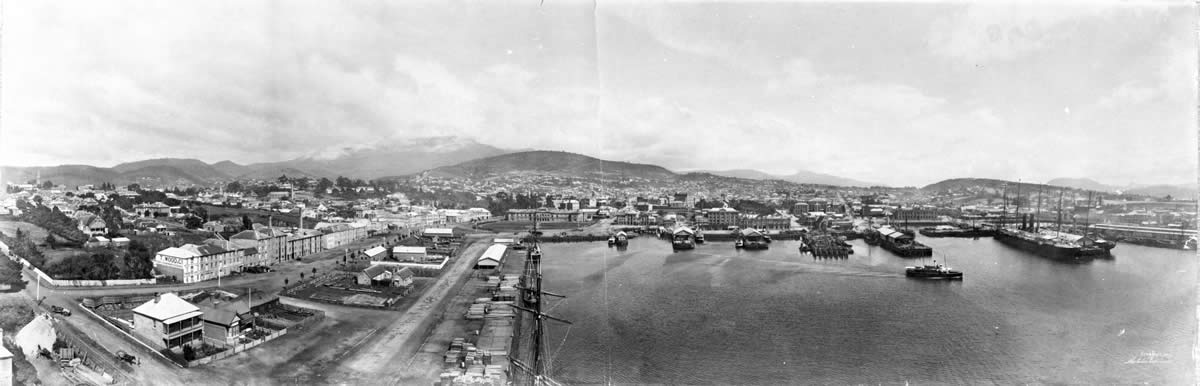 Panorama of Hobart 1904
