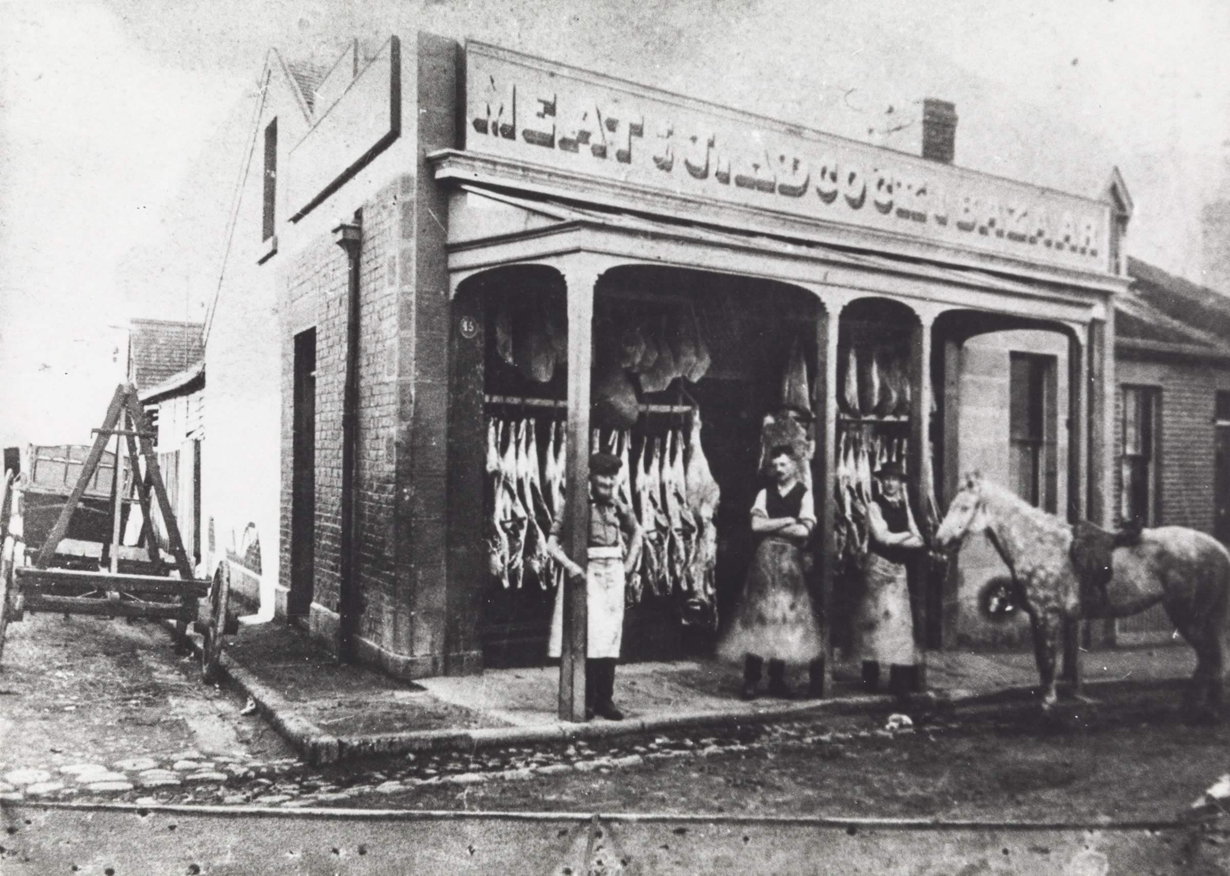 Hampden Road shops In Bobby’s Footsteps Battery Point History Walk, Hobart Tasmania