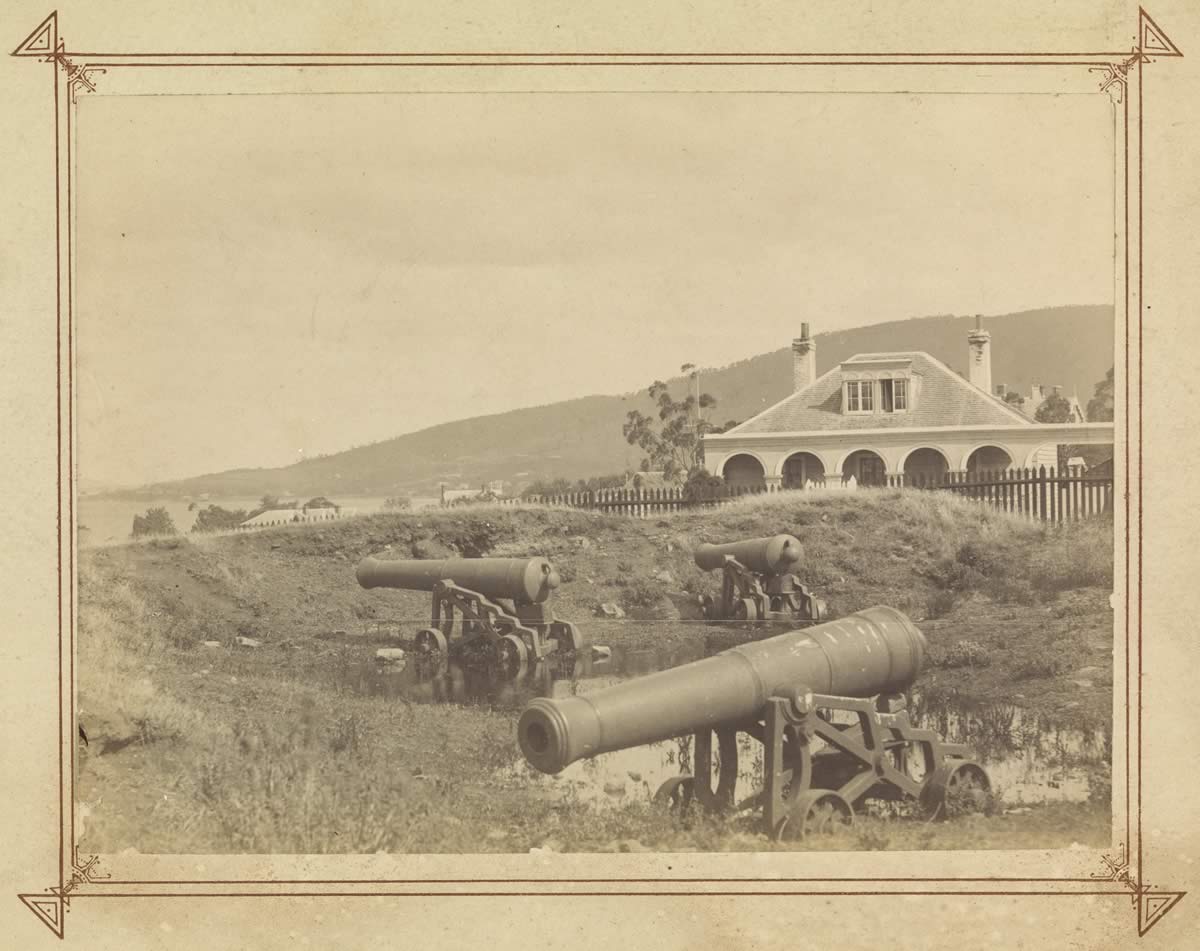 Albert Battery in disuse 1889