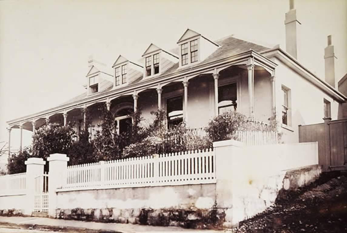 Andrew Inglis Clark’s home Rosebank before Clark’s modifications