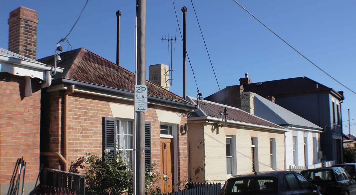 Georgian cottages in South Street 2015